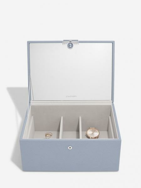 Stackers Angolkék classic luxus ékszer doboz 76284