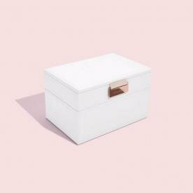 Stackers Fehér rozé mini ékszerdoboz szett 74107