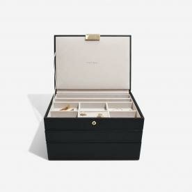 Stackers Fekete classic ékszerdoboz szett 75465