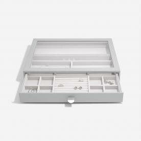 Stackers Szürke pebble supersize fiókos fedél 75812