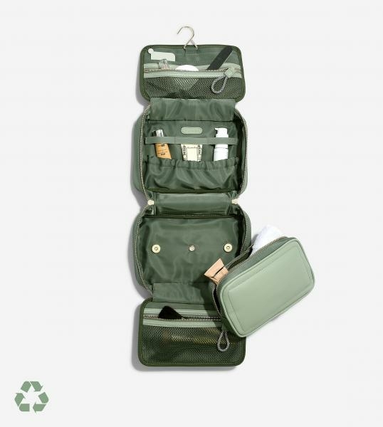 Stackers Zöld nejlon neszeszer 76371