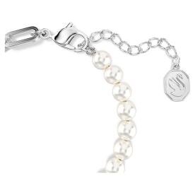 Swarovski  Fekete-fehér hattyús gyöngyös karkötő  5705720