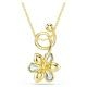 Swarovski  Idyllia arany színű nyaklánc kék kristályokkal 5709029