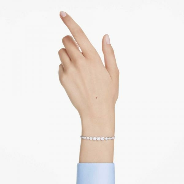 Swarovski  Imber állítható karkötő áttetsző kristályokkal 5705451