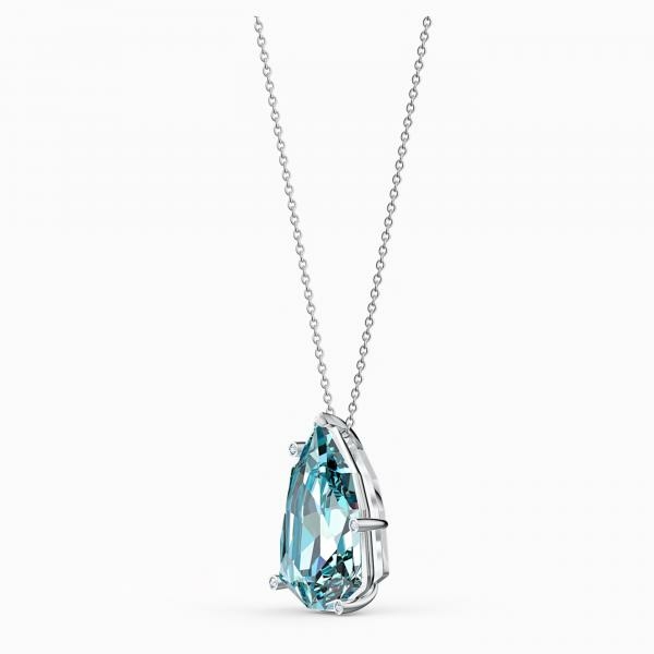 Swarovski Állítható nyaklánc kék swarovski kritállyal 5520494