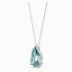 Swarovski Állítható nyaklánc kék swarovski kritállyal 5520494