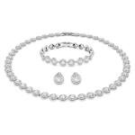 Swarovski Angelic ezüst színű ékszer szett karkötővel 5367853