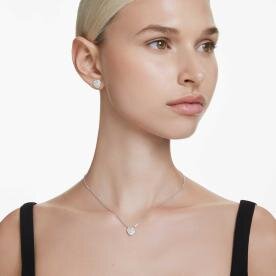 Swarovski Ariana Grande ezüst színű nyaklánc szívvel 5720852