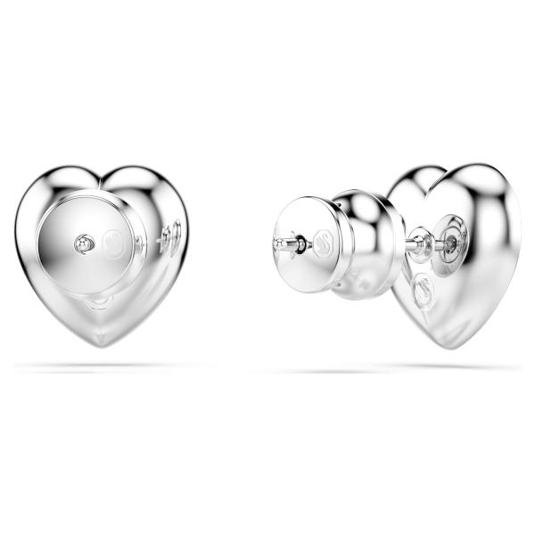 Swarovski Ariana Grande ezüst színű szives fülbevaló 5720859