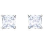 Swarovski Attract ezüst színű négyzet fülbevaló swaroski kristállyal 2  5430365
