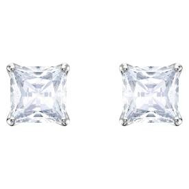 Swarovski Attract ezüst színű négyzet fülbevaló swaroski kristállyal 2  5430365