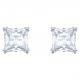 Swarovski Attract ezüst színű négyzet fülbevaló swaroski kristállyal 2  5430365