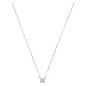 Swarovski Attract rozé négyzet nyaklánc swaroski kristállyal 2 5510698