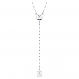 Swarovski Attract Y nyaklánc kék kristállyal 5723571