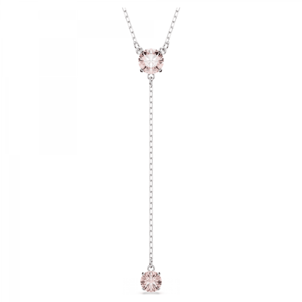 Swarovski Attract Y nyaklánc rózsaszín kristállyal 5723570