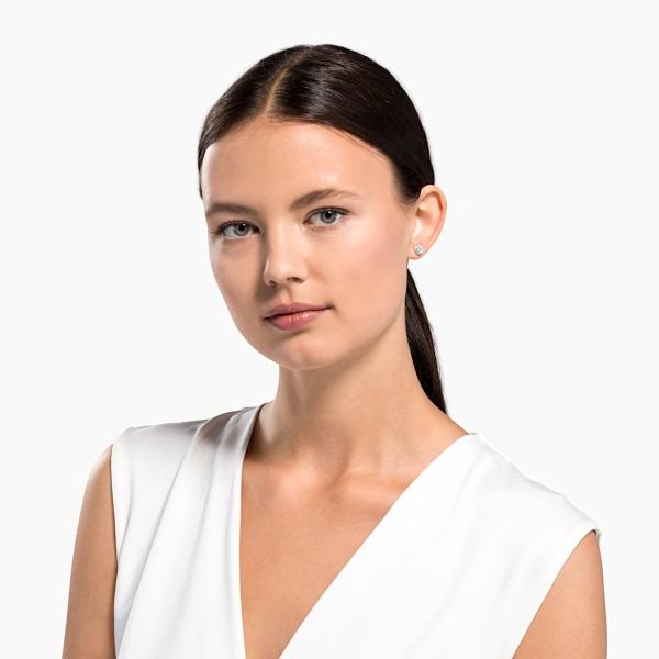 Swarovski Bedugós fülbevaló fehér kristályokkal 5521735
