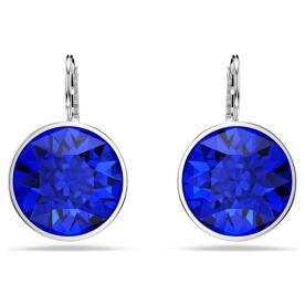 Swarovski Bella ezüst színű fülbevaló kék kristállyal 5724292