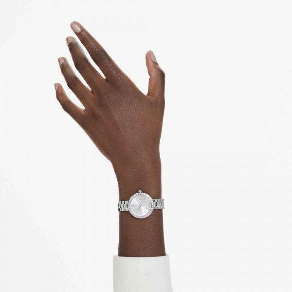 Swarovski Certa ezüst színű női óra kristályokkal 5672998