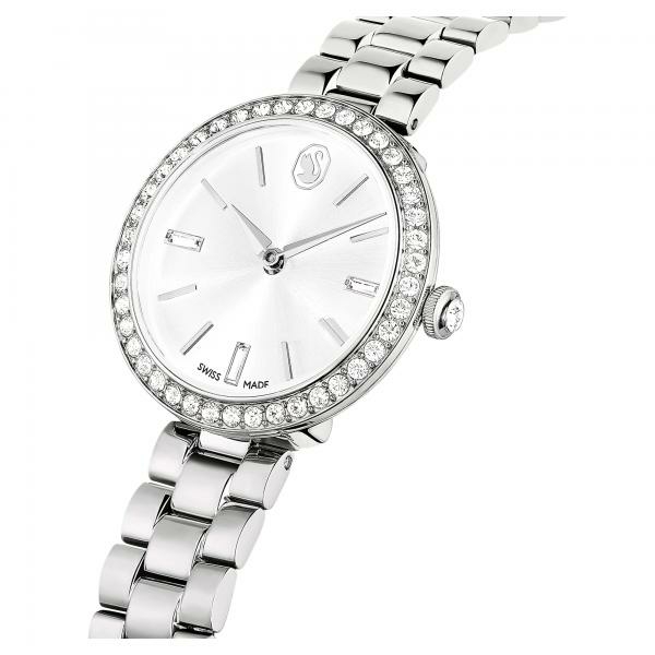 Swarovski Certa ezüst színű női óra kristályokkal 5672998