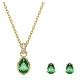 Swarovski Chroma arany színű ékszer szett 5684507