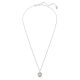Swarovski Chroma ezüst színű nyaklánc nyolcszög kristály medállal  5648447