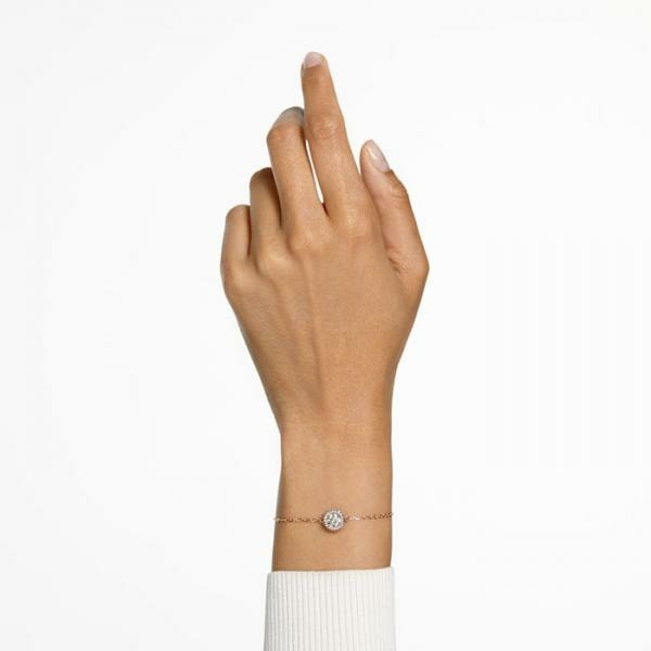 Swarovski Constella állítható rozé karkötő kristályokkal 5648998