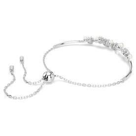 Swarovski Constella ezüst színű állítható karperec kristálygyöngyökkel 5705618
