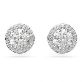 Swarovski Constella ezüst színű bedugós fülbevaló kristályokkal 5636269