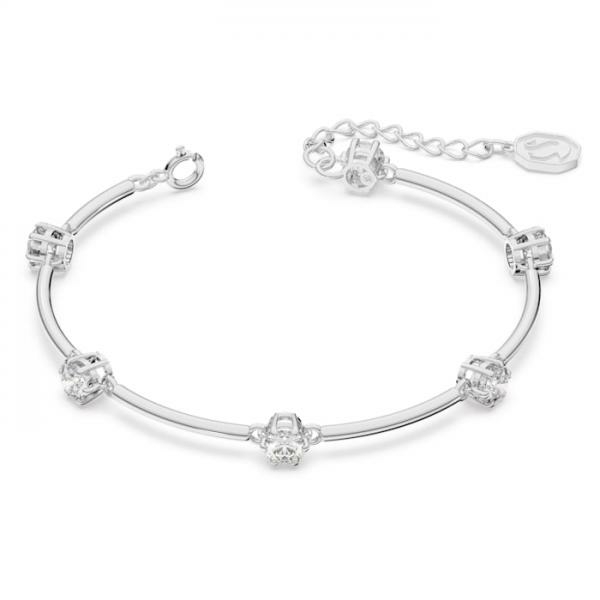 Swarovski Constella ezüst színű karkötő kristályokkal 5641680