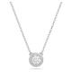 Swarovski Constella ezüst színű nyaklánc apró kristályokkal 5636264
