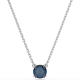 Swarovski Constella ezüst színű nyaklánc kék swarovski kristállyal 5639754