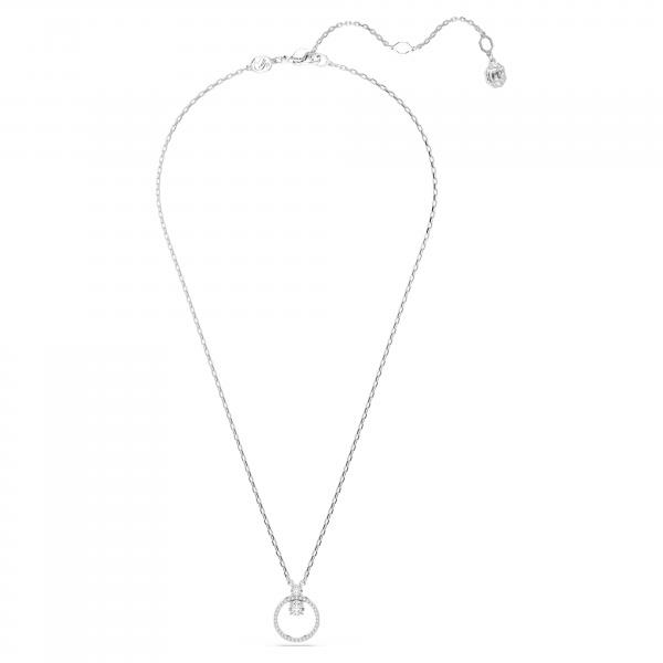 Swarovski Constella ezüst színű nyaklánc kör alakú medállal 5692261