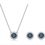 Swarovski Constella ezüst színű szett kék kristállyal 5639757