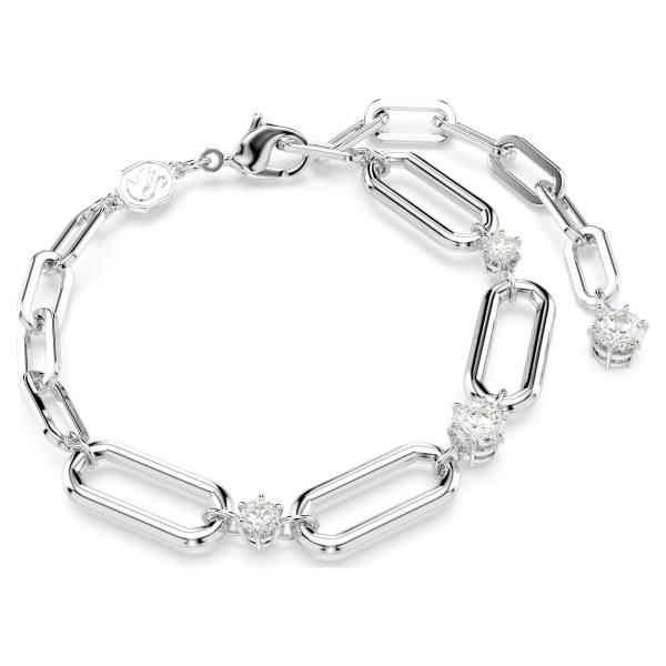 Swarovski Constella ovális szemű ezüst színű karkötő 5683353