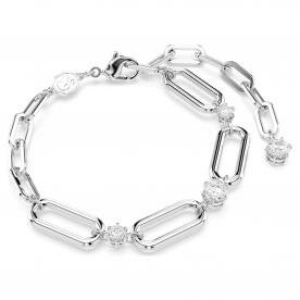Swarovski Constella ovális szemű ezüst színű karkötő 5683353