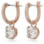 Swarovski Constella rozé függő fülbevaló kristállyal 5639975