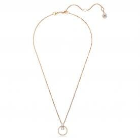 Swarovski Constella rozé nyaklánc kör alakú medállal 5692266