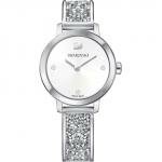 Swarovski Cosmic Rock fehér nemesacél szíjas óra 5376080