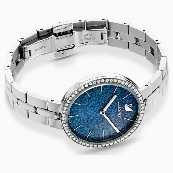 Swarovski Cosmopolitan kék ezüst női óra 5517790