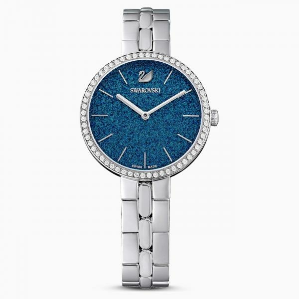 Swarovski Cosmopolitan kék ezüst női óra 5517790