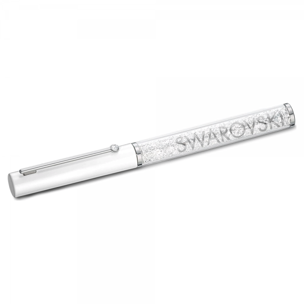 Swarovski Crystalline gloss ezüst fehér toll kritályokkal 5568761