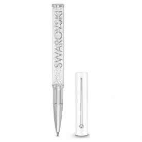 Swarovski Crystalline gloss ezüst fehér toll kritályokkal 5568761