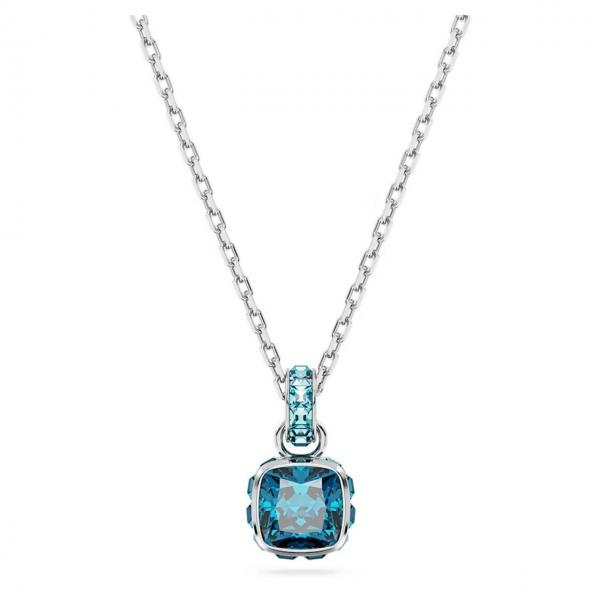 Swarovski December sötétkék köves nyaklánc 5651707