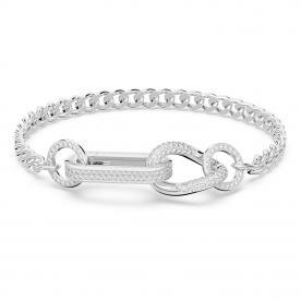 Swarovski Dextera ezüst színű karkötő kristállyal 5642598