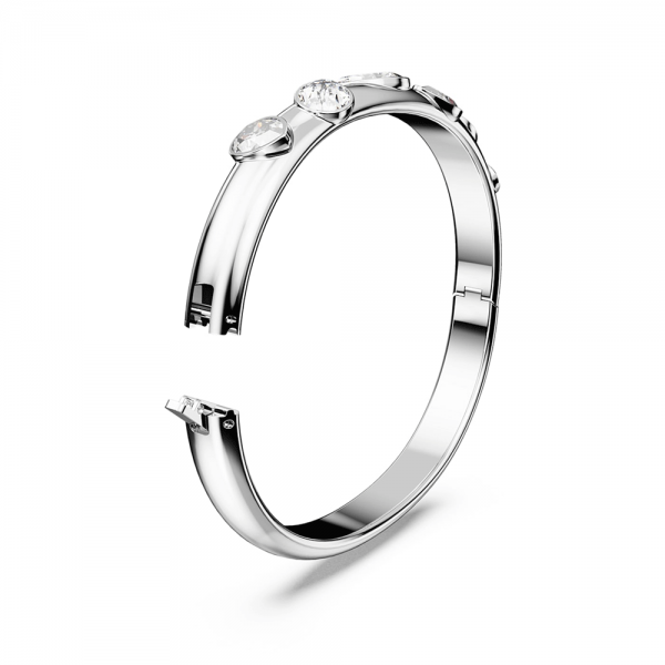 Swarovski Dextera ezüst színű karperec csepp alakú kristályokkal 5671194