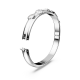 Swarovski Dextera ezüst színű karperec csepp alakú kristályokkal 5671194