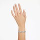 Swarovski Dextera ezüst színű karperec csepp alakú kristályokkal 5671194