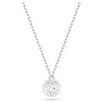 Swarovski Dextera ezüst színű nyaklánc gömb medállal 5693206