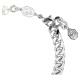 Swarovski Dextera pávé kapcsos karkötő kristálygyönggyel 5696256