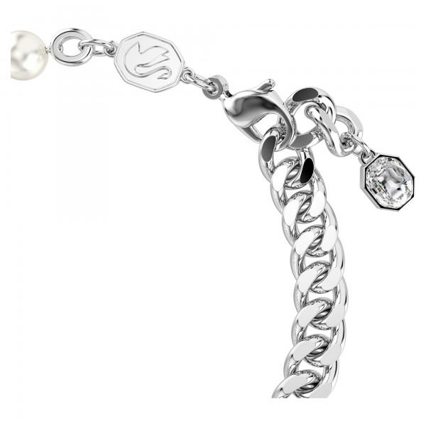 Swarovski Dextera pávé kapcsos karkötő kristálygyönggyel 5696256